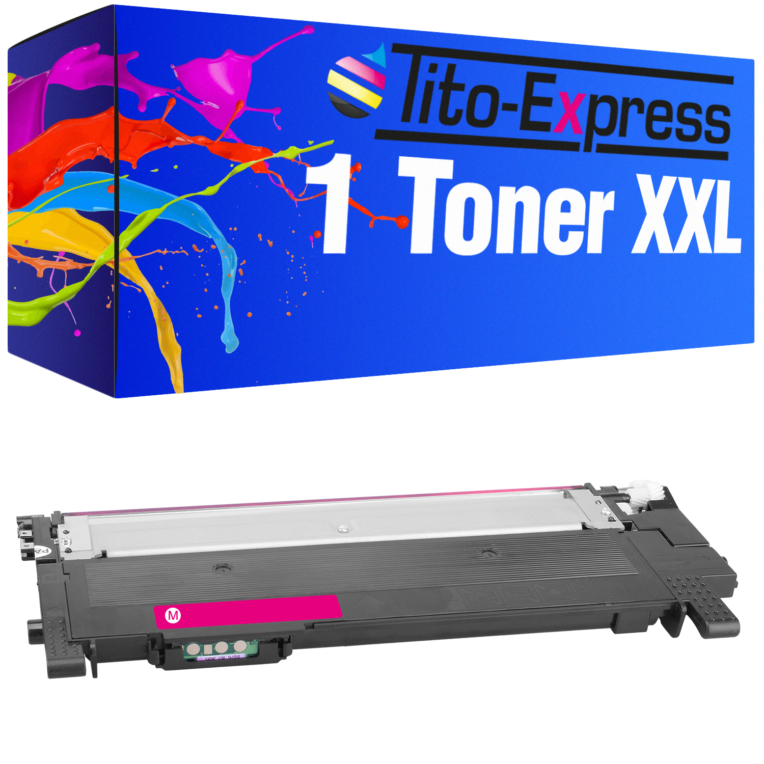 TITO-EXPRESS PLATINUMSERIE Toner CLT-404S (SU234A) magenta ersetzt 1 Toner Samsung