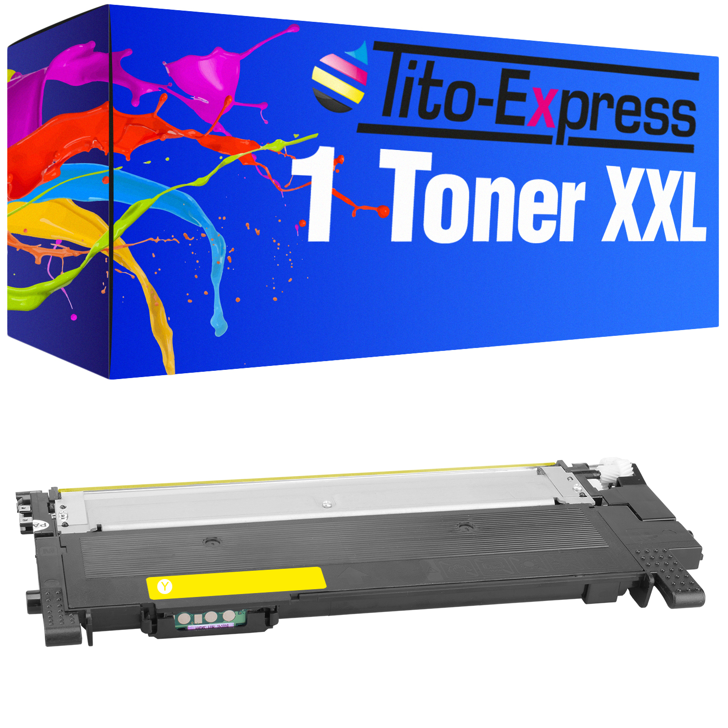 TITO-EXPRESS PLATINUMSERIE 1 Toner ersetzt Toner yellow (SU444A) Samsung CLT-404S