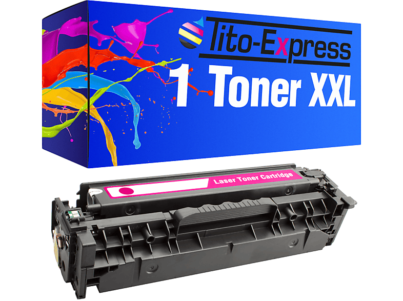TITO-EXPRESS PLATINUMSERIE 1 Toner ersetzt HP 312A Toner magenta (CF383A)