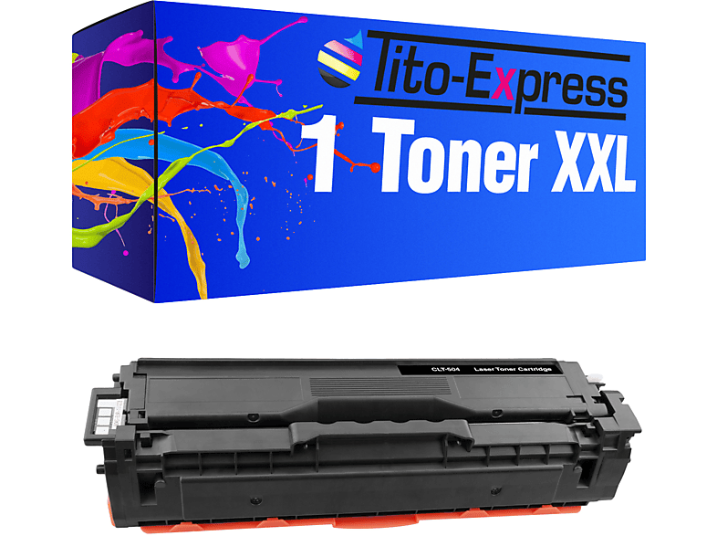 TITO-EXPRESS PLATINUMSERIE 1 Toner ersetzt Samsung CLT-504S CLP-415 Toner black (SU158A)