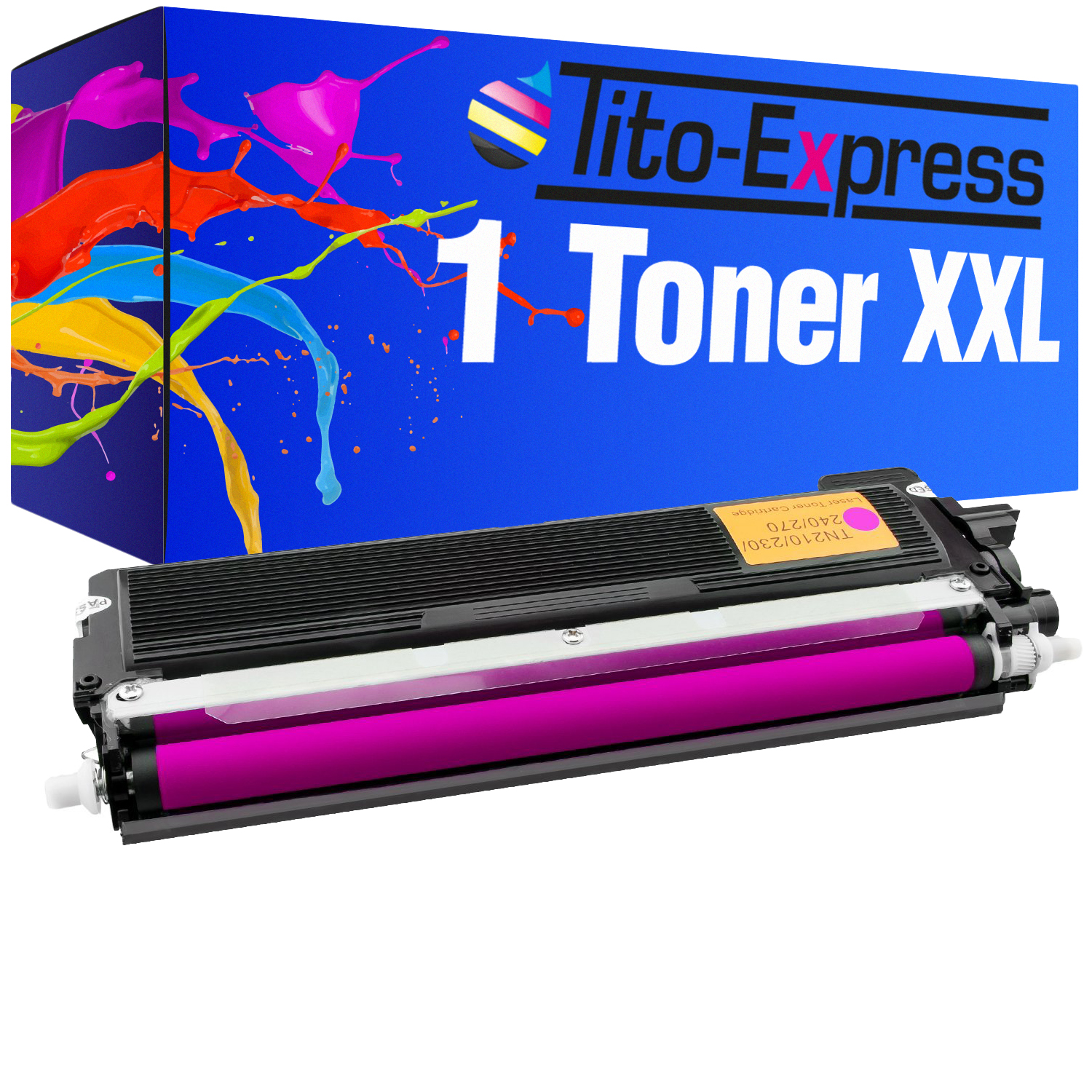Toner ersetzt 1 magenta TITO-EXPRESS PLATINUMSERIE (TN230) Toner Brother TN-230