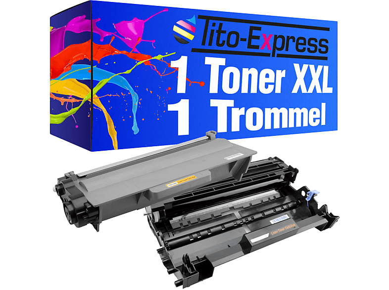 TITO-EXPRESS PLATINUMSERIE 1 Toner & (TN3380 ersetzt Brother Trommel Toner 1 black TN3380 DR3300) Trommel DR3300