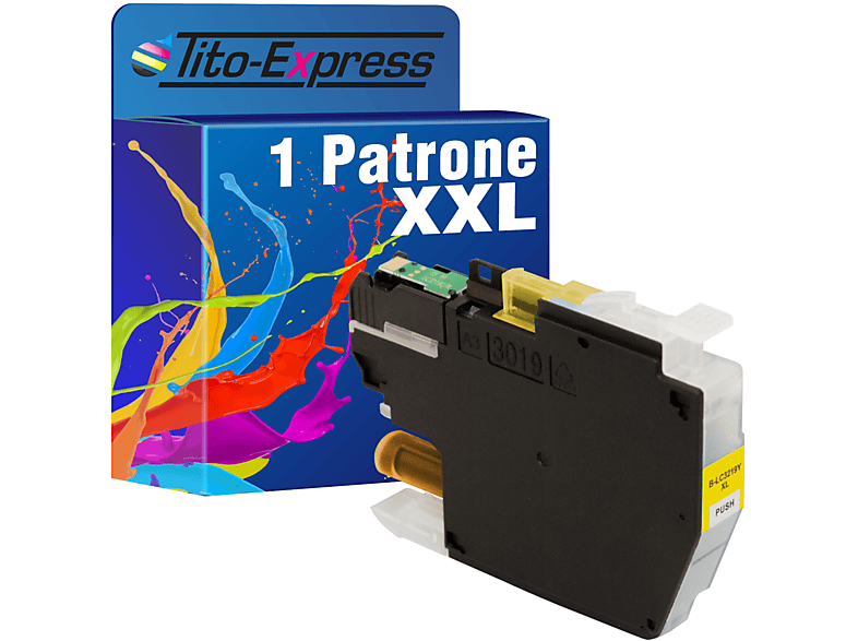 TITO-EXPRESS PLATINUMSERIE LC-3219 Tintenpatrone Yellow (LC3219Y)