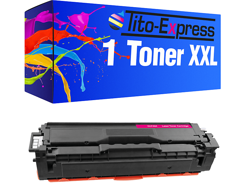TITO-EXPRESS PLATINUMSERIE 1 Toner ersetzt Samsung CLT-504S CLP-415 Toner magenta (SU292A)