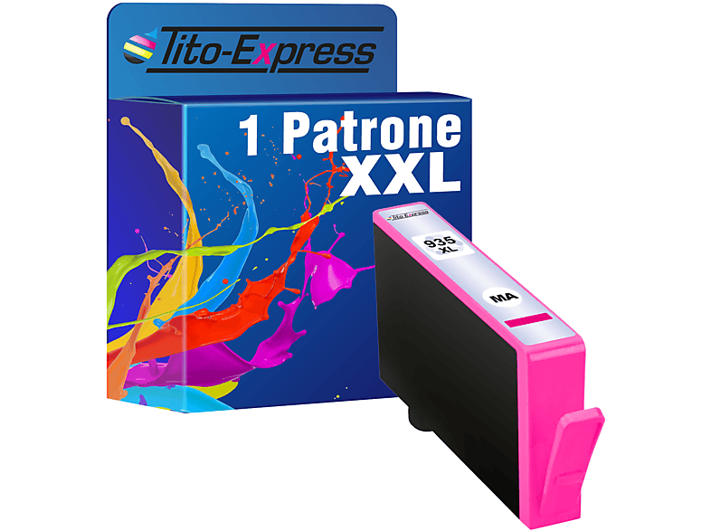 TITO-EXPRESS PLATINUMSERIE 935 ersetzt 1 XL Magenta Patrone HP (C2P25AE) Tintenpatrone