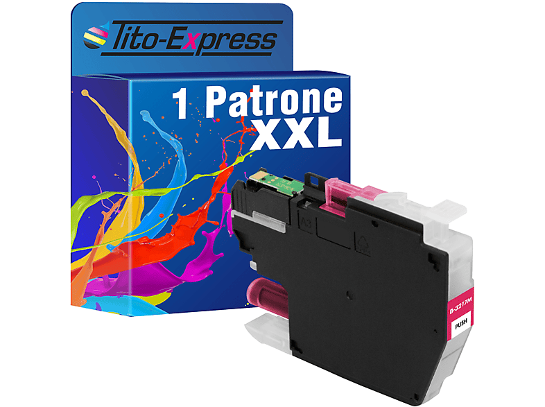 TITO-EXPRESS PLATINUMSERIE Brother LC-3217 Tintenpatrone Magenta (LC3217M)