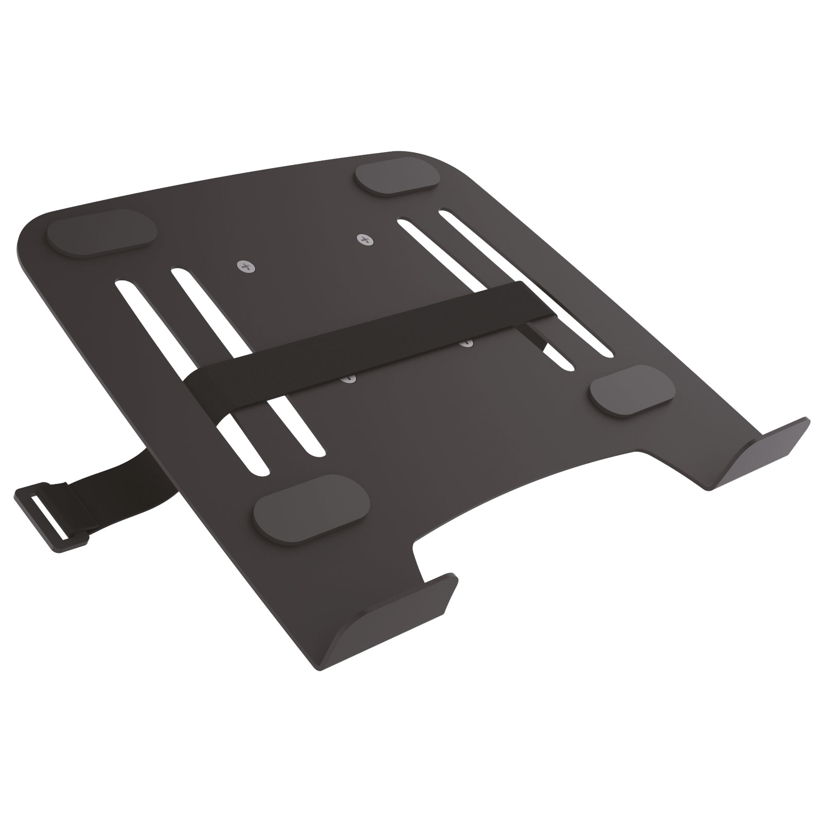 Adapter Halterung für Wandhalterung Universal - schwarz IP3BK INSTRUMENTS mit Notebook DRALL 75 - Laptop Laptop Modell: VESA Ablage