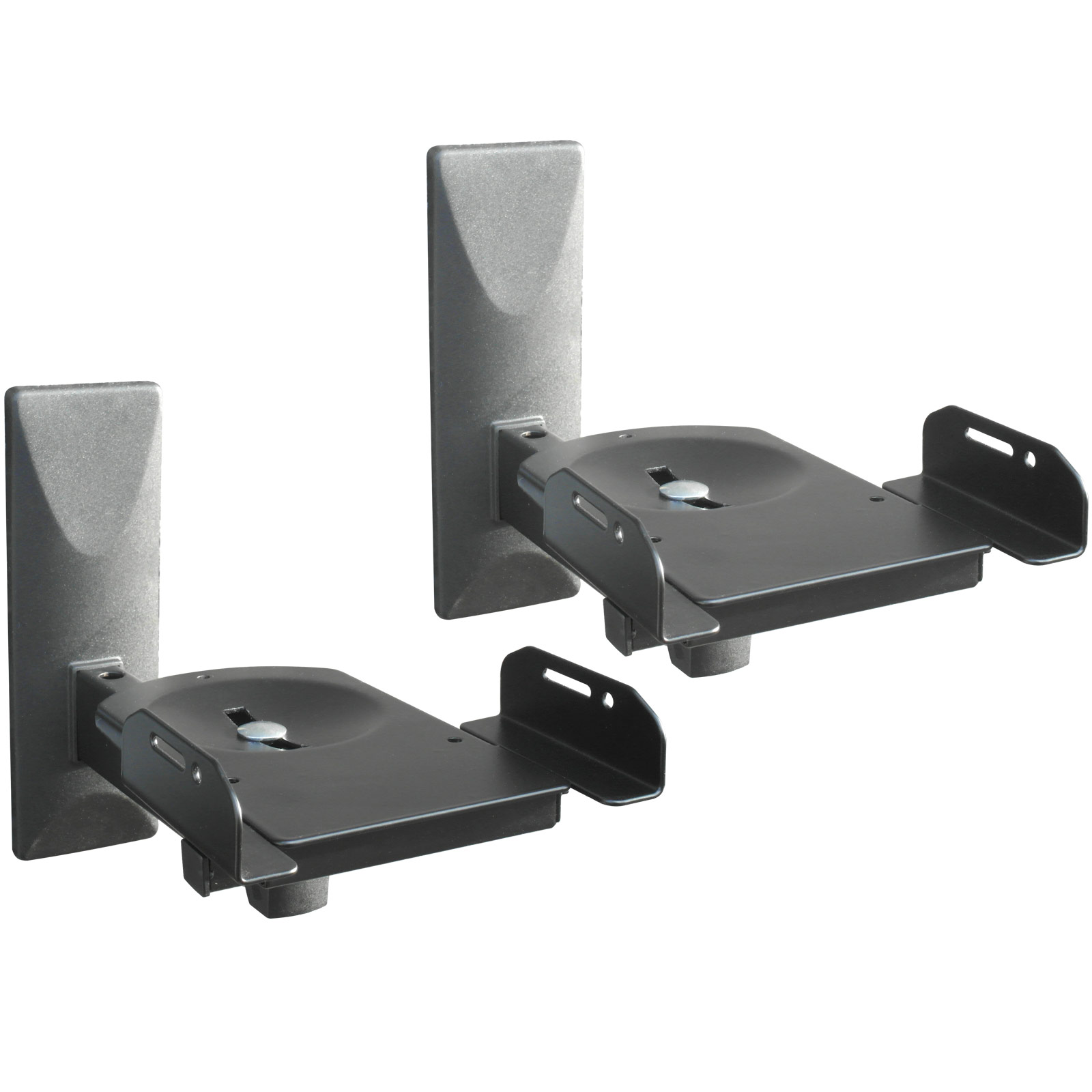 DRALL INSTRUMENTS 2 Halterung kg 12 Lautsprecher Modell: Wandhalterung - Stück neigbar schwenkbar Boxen drehbar - schwarz bis BH5B 