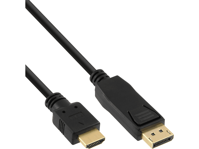 INLINE Kabel Displayport zu HDMI / VGA / DVI SATURN