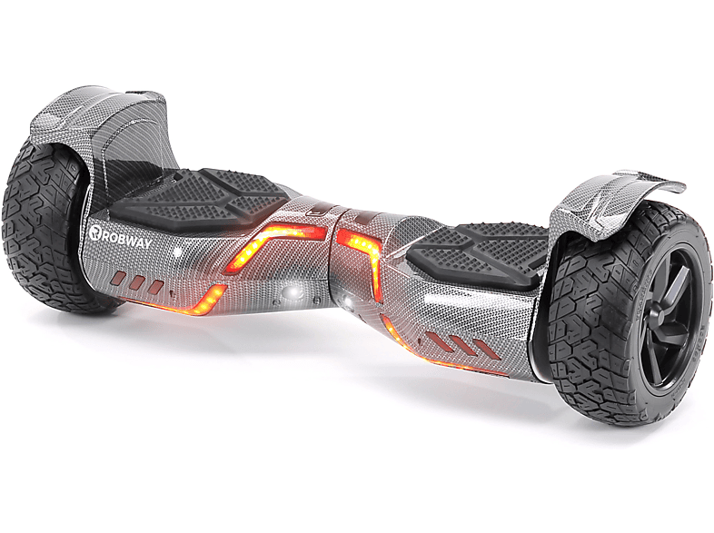 ROBWAY  X2 Offroad-Hoverboard Balance Board (8,5 Zoll, Carbon) | Hoverboards