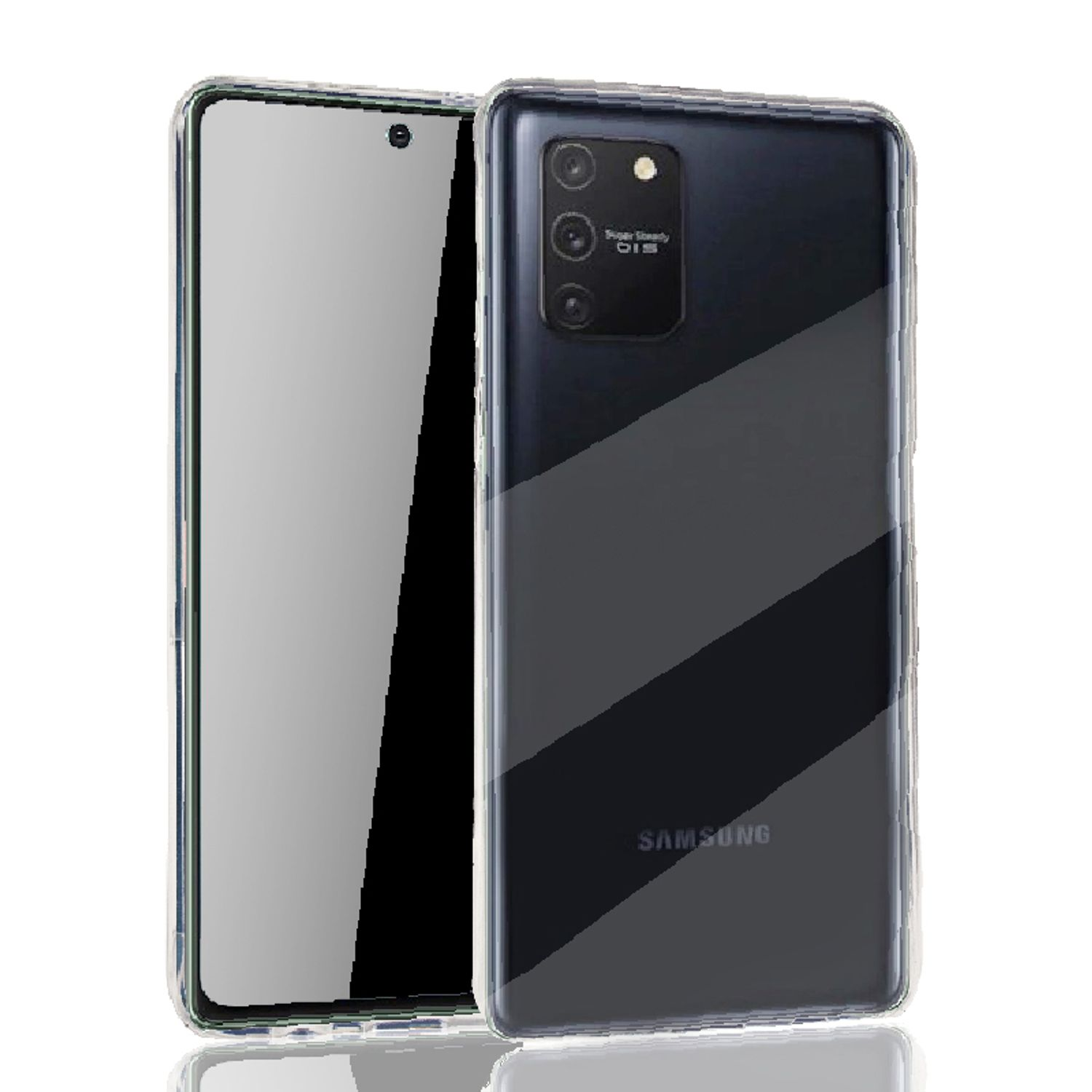 Bumper, Transparent DESIGN Dünn Backcover, Ultra Samsung, Galaxy Lite, S10 Handyhülle KÖNIG