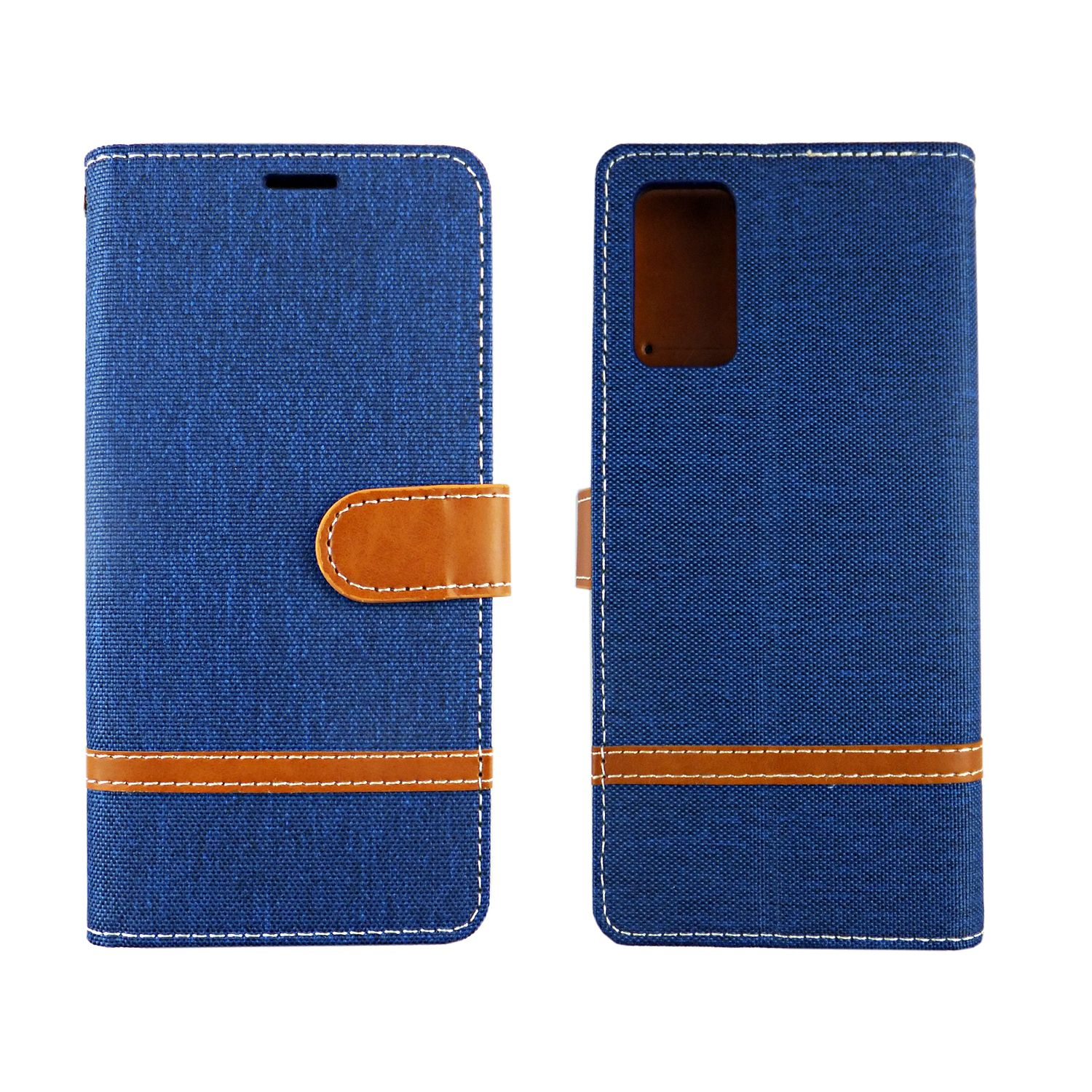Samsung, KÖNIG Galaxy Note Blau Schutzhülle, 20, DESIGN Bookcover,