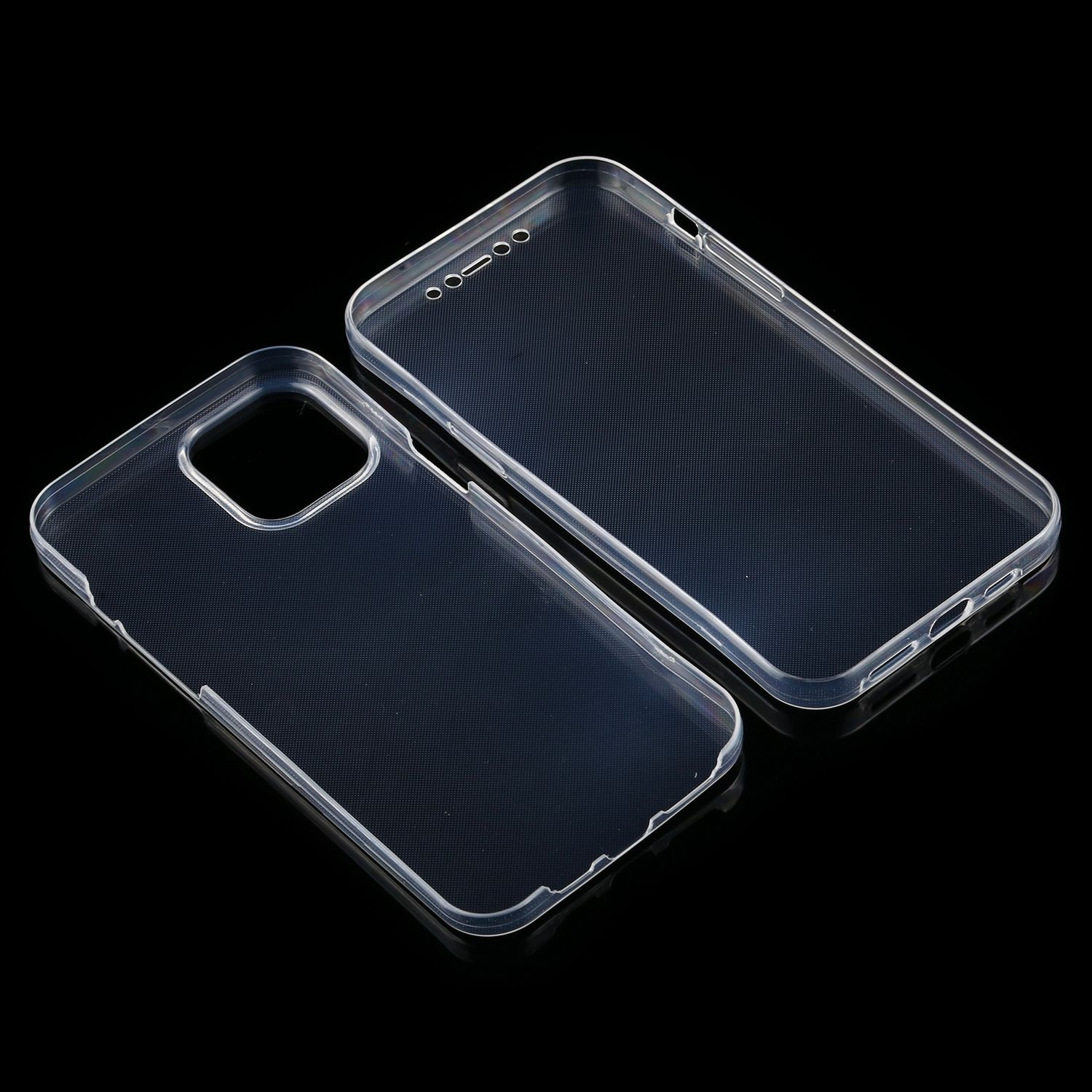 KÖNIG Transparent Max, Full-Cover Full 12 360 Pro Grad, iPhone Handyhülle Cover, Apple, DESIGN