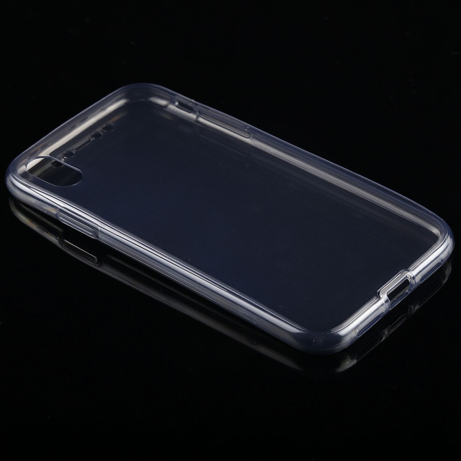 Cover, Full 360 Apple, iPhone Handyhülle Transparent Full-Cover KÖNIG DESIGN XR, Grad,