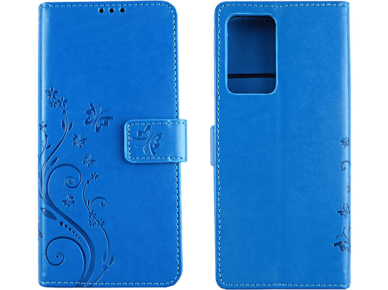 20 Samsung, Note Blau Ultra, Schutzhülle, KÖNIG Bookcover, DESIGN Galaxy