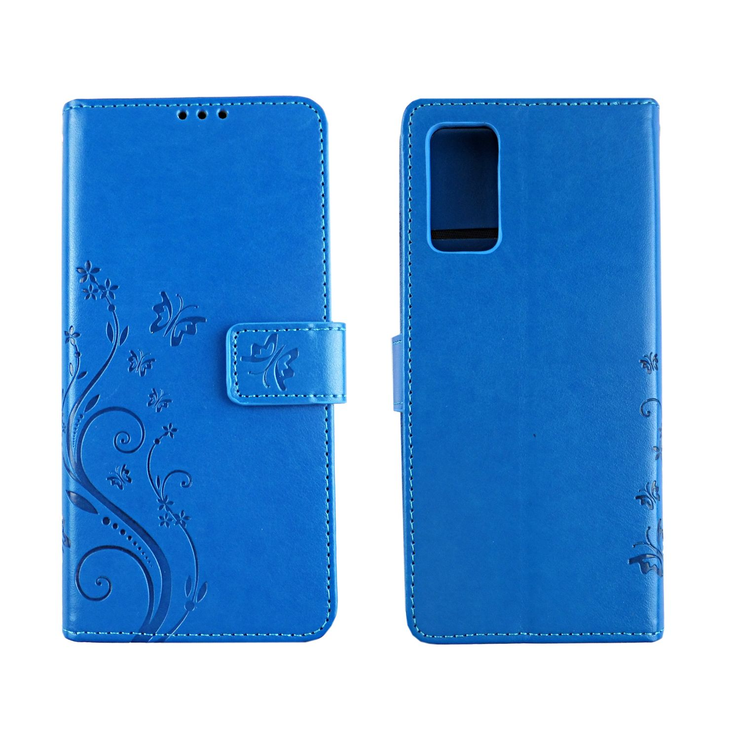 20, KÖNIG Blau Galaxy Schutzhülle, Samsung, Note Bookcover, DESIGN