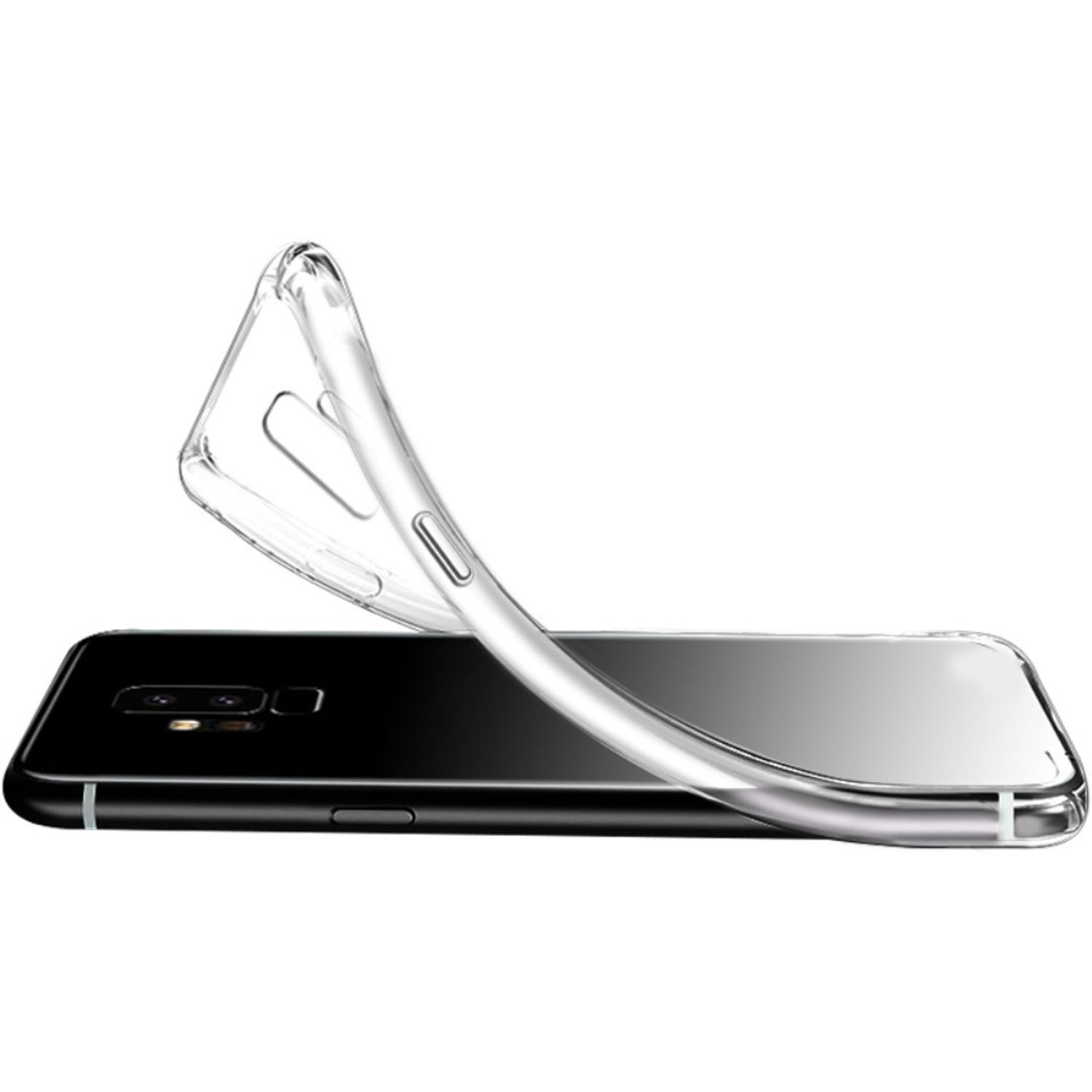 KÖNIG DESIGN Handyhülle Ultra Dünn Transparent Backcover, Samsung, 10 Lite, Galaxy Bumper, Note