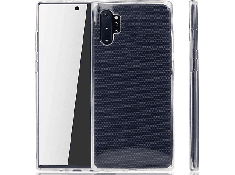 KÖNIG DESIGN Handyhülle Full-Cover Galaxy Full Plus, 360 10 Grad, Transparent Samsung, Note Cover