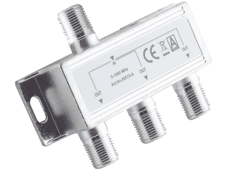 S/CONN MAXIMUM CONNECTIVITY F-Serie; Stammverteiler; dB (Koax) 3-fach; Antennen 5-1000 MHz, 85