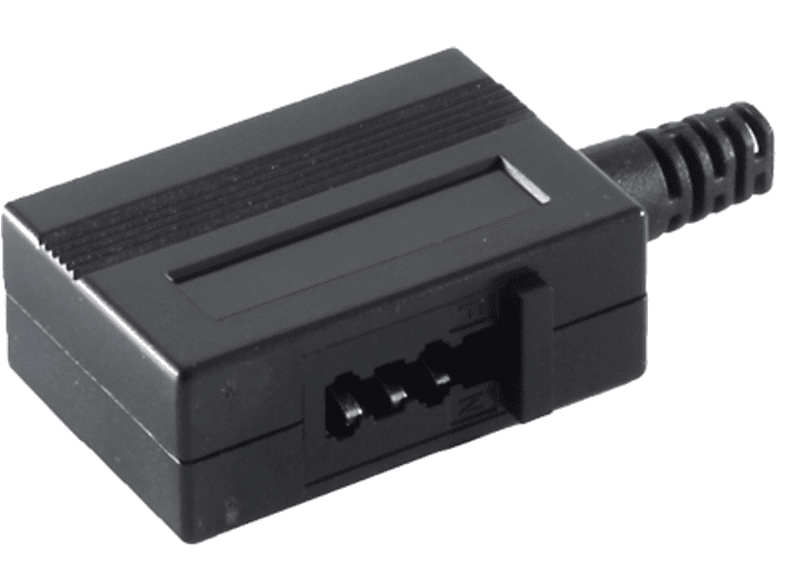 SHIVERPEAKS TAE N-Stecker, unmontiert Telefonadapter/ Stecker schwarz