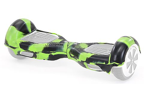 ROBWAY Hoverboard Silikon Schutzhülle Hoverboard Zubehör, camouflage grün  schwarz