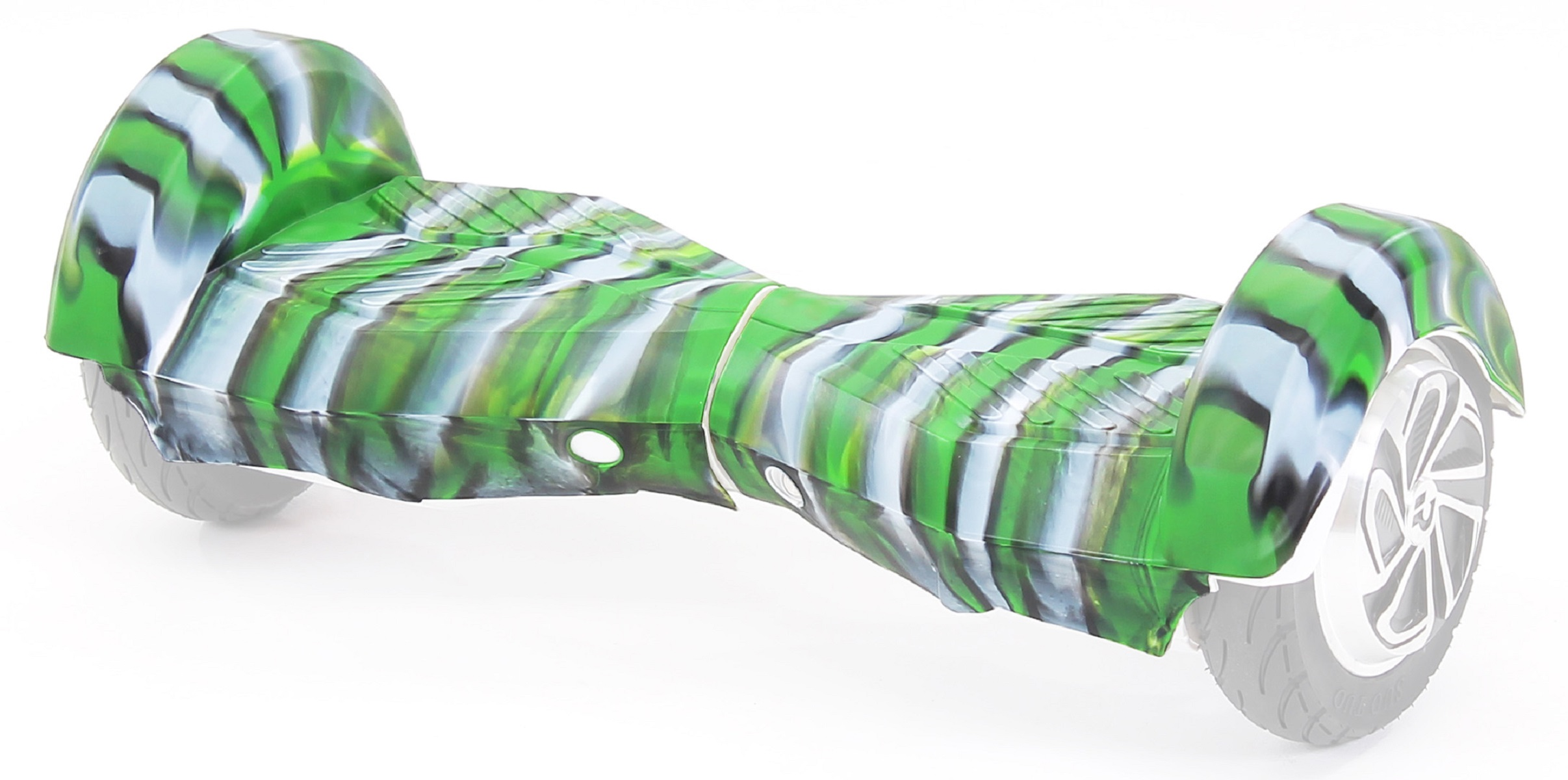 ROBWAY Hoverboard Silikon Hoverboard grün Schutzhülle Zubehör, camouflage