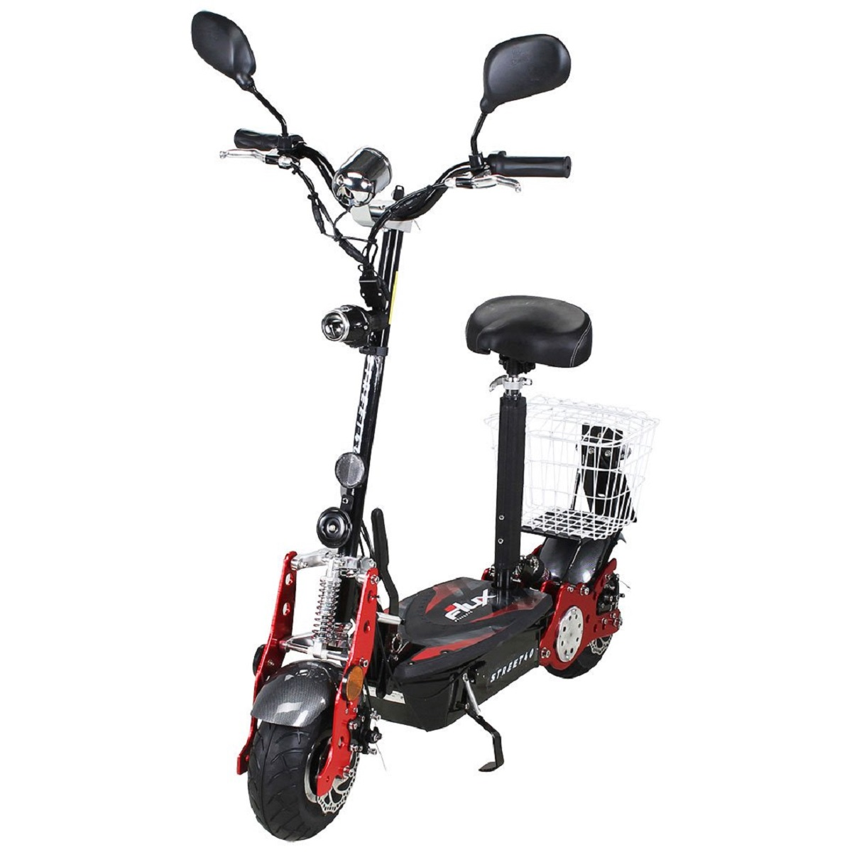 EFLUX 40 Unisex-Rad, 4 schwarz) Zoll, Street E-Scooter (Laufradgröße: