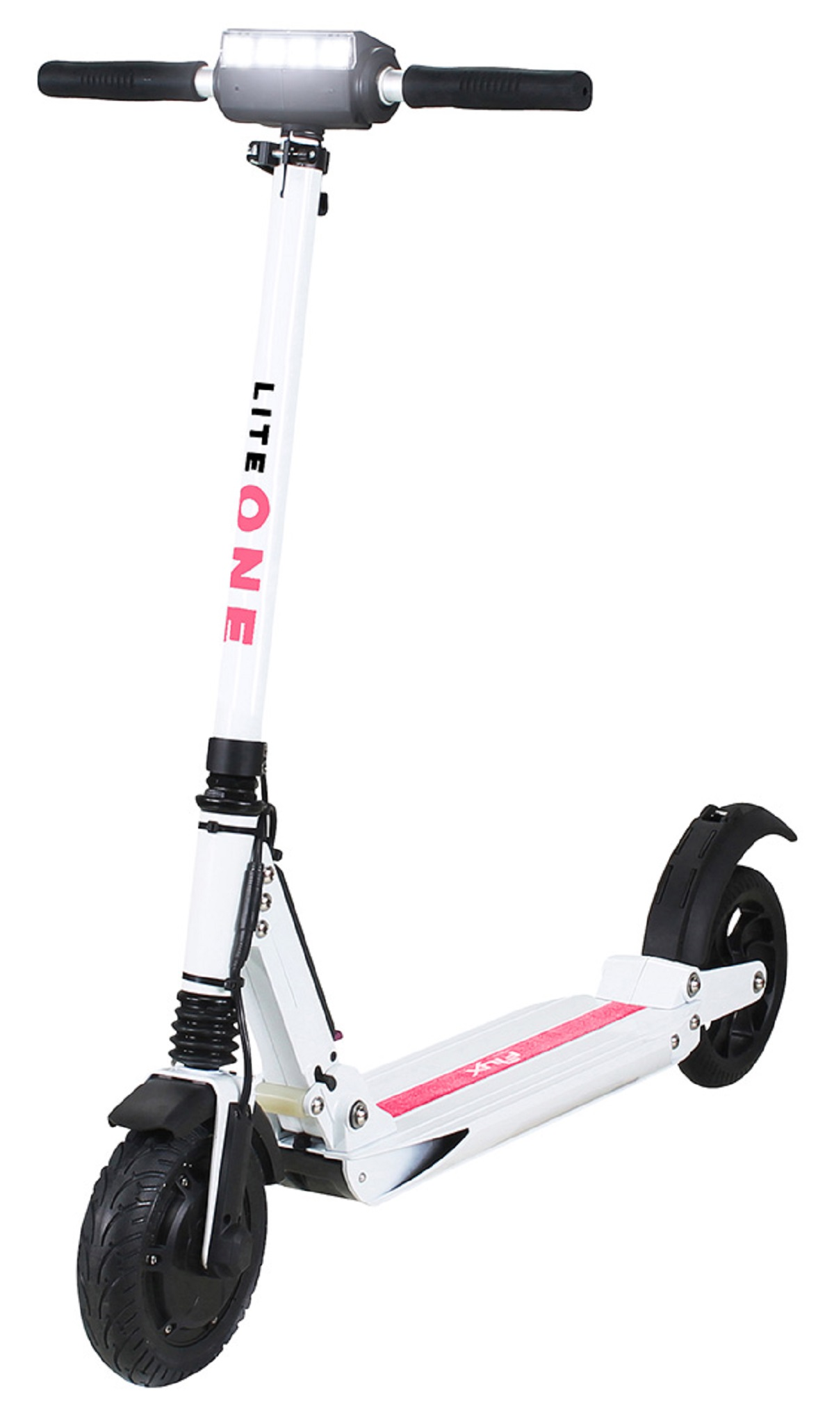 EFLUX Lite One E-Scooter (8 Weiß/Pink) Zoll