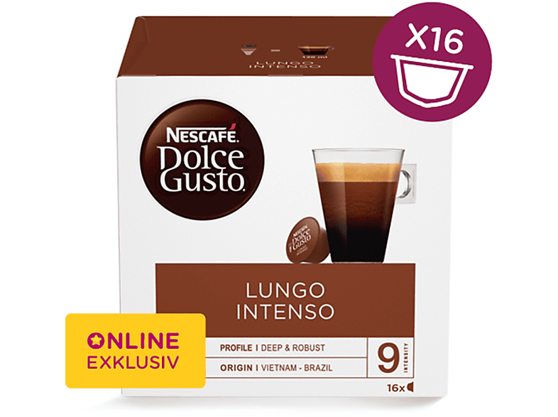 GUSTO Intenso DOLCE Kaffeekapseln Lungo