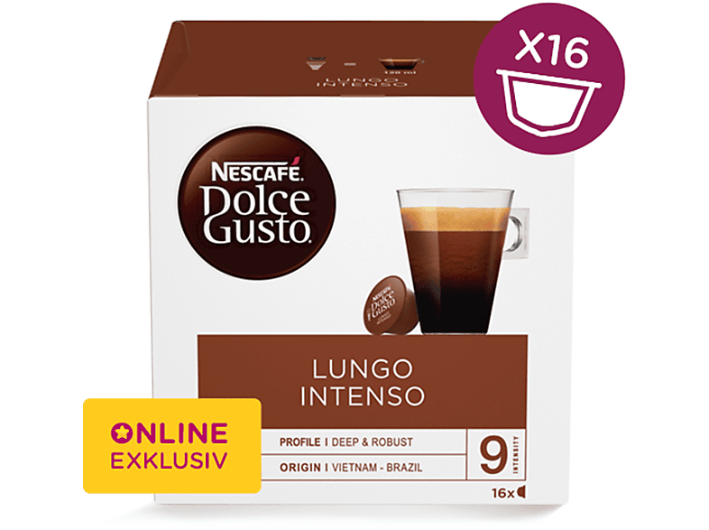 DOLCE GUSTO Lungo Intenso Kaffeekapseln MediaMarkt