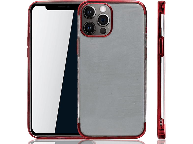 Schutzhülle, 12 iPhone Max, Backcover, DESIGN Rot KÖNIG Apple, Pro