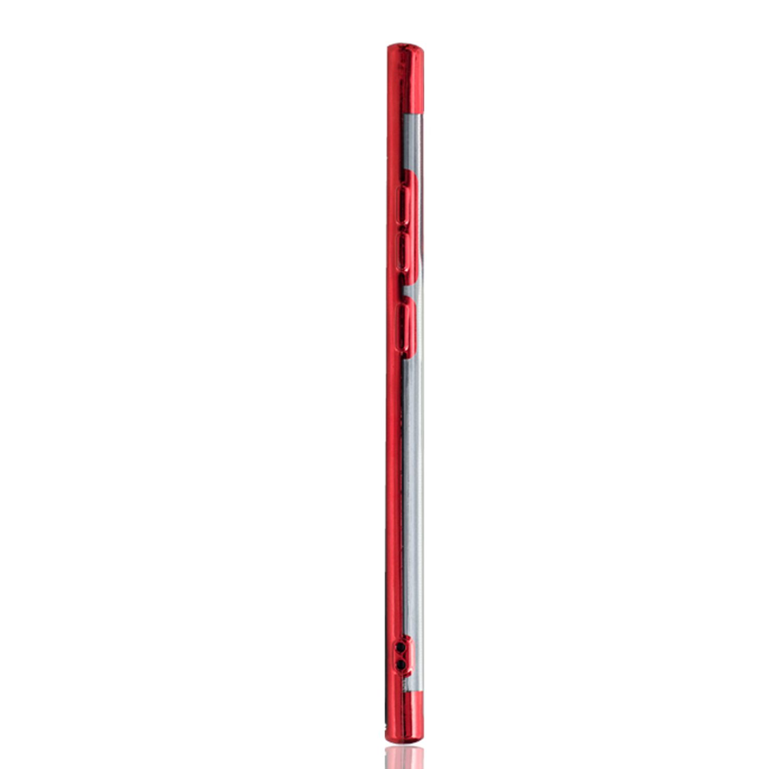 Schutzhülle, 20 Note DESIGN Rot KÖNIG Samsung, Ultra, Galaxy Backcover,