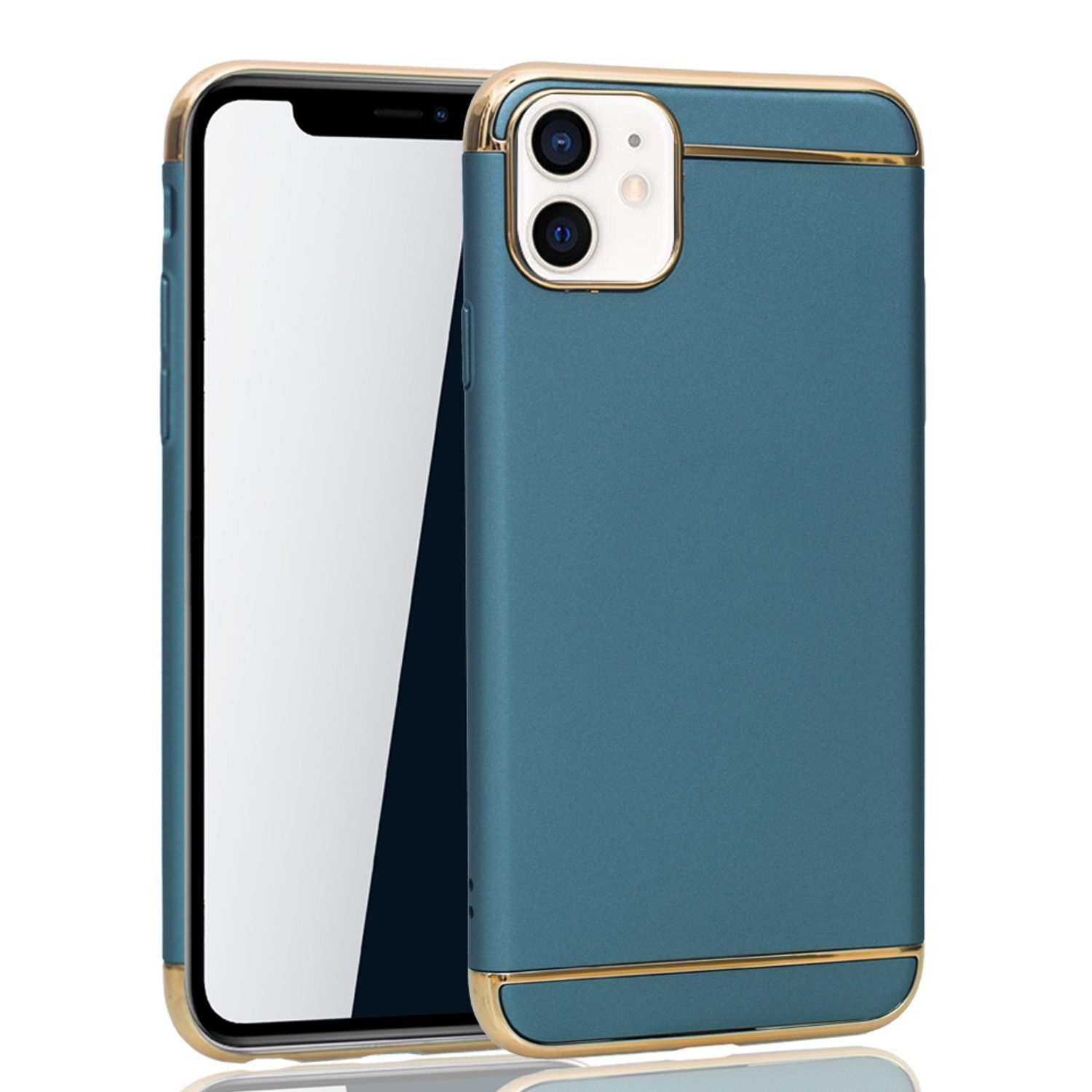 iPhone Apple, DESIGN Schutzhülle, Blau Backcover, KÖNIG 12 Mini,