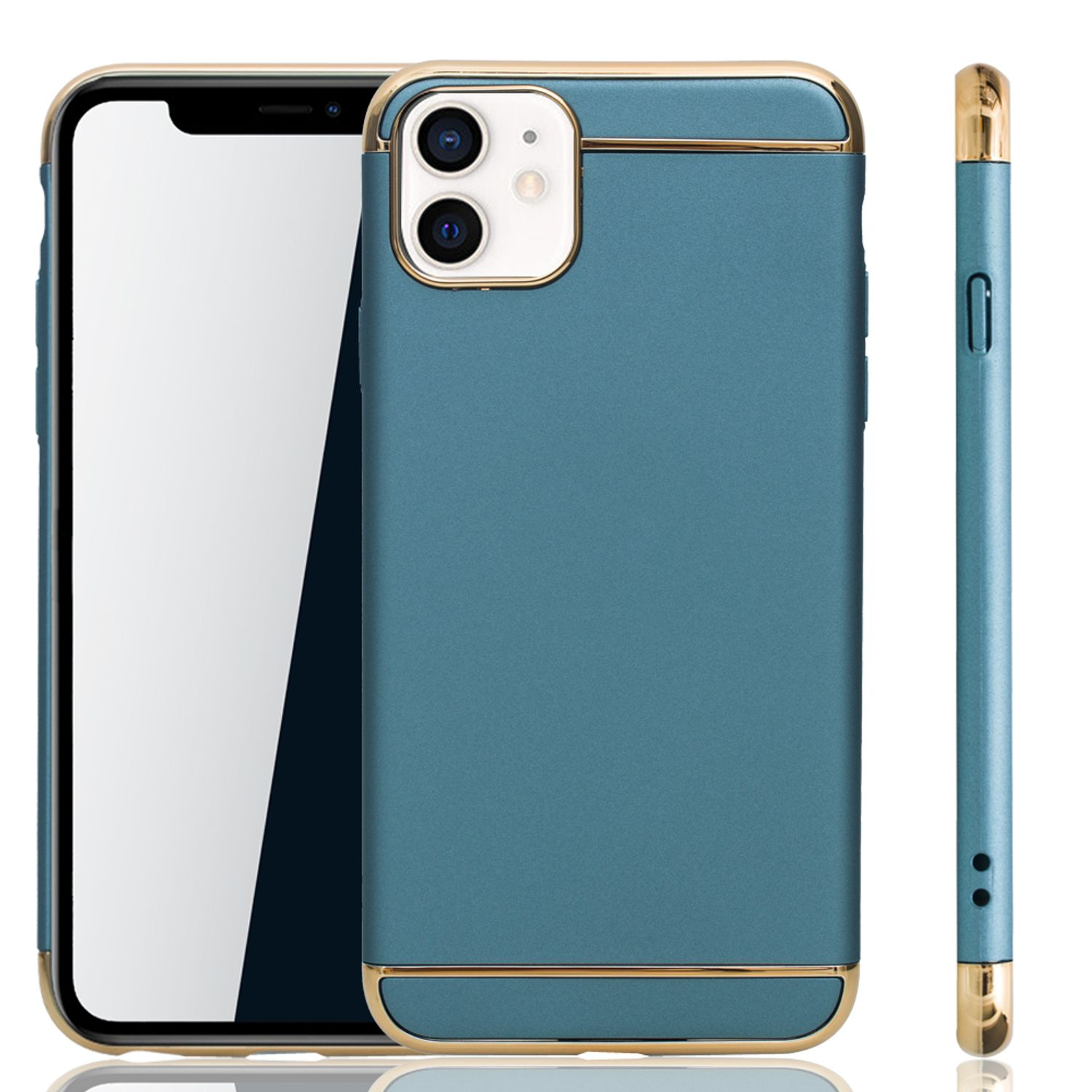 Mini, Backcover, Schutzhülle, Apple, Blau DESIGN 12 KÖNIG iPhone
