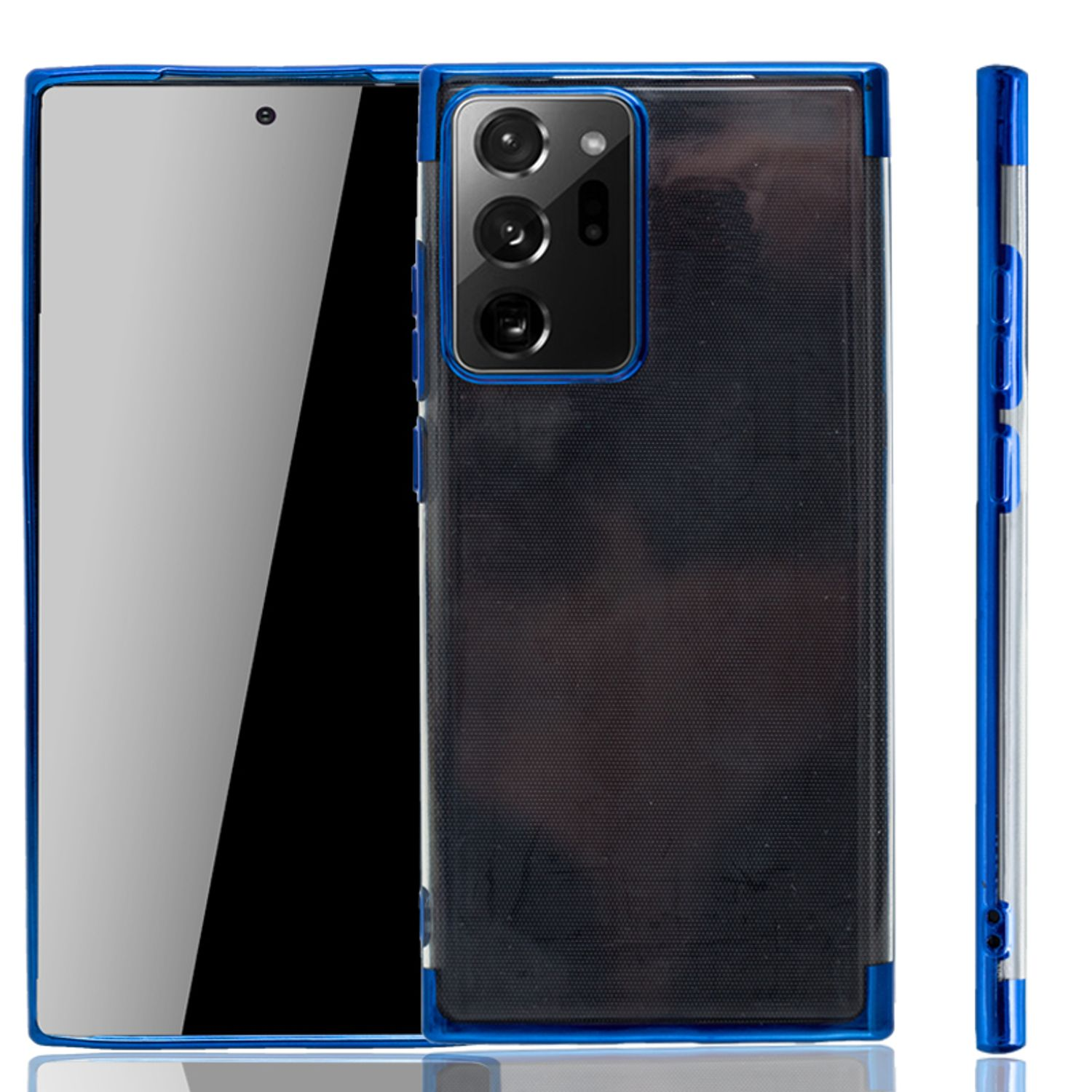 KÖNIG DESIGN Backcover, Galaxy Ultra, Schutzhülle, 20 Samsung, Note Blau