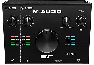 M-AUDIO AIR 192x6 Audio Interface, Schwarz