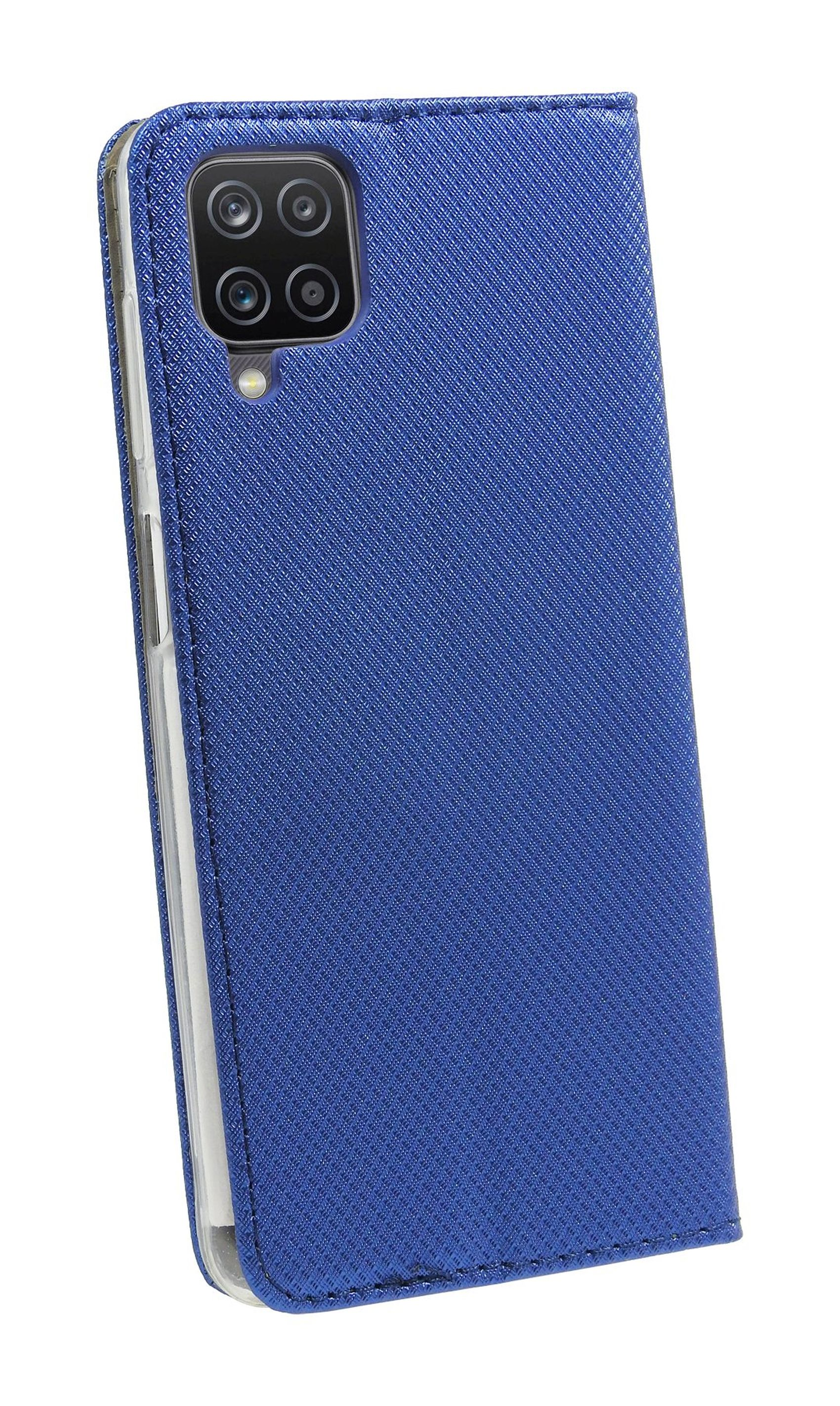 COFI Smart Hülle Bookcover, Case, Samsung, A12, Galaxy Blau