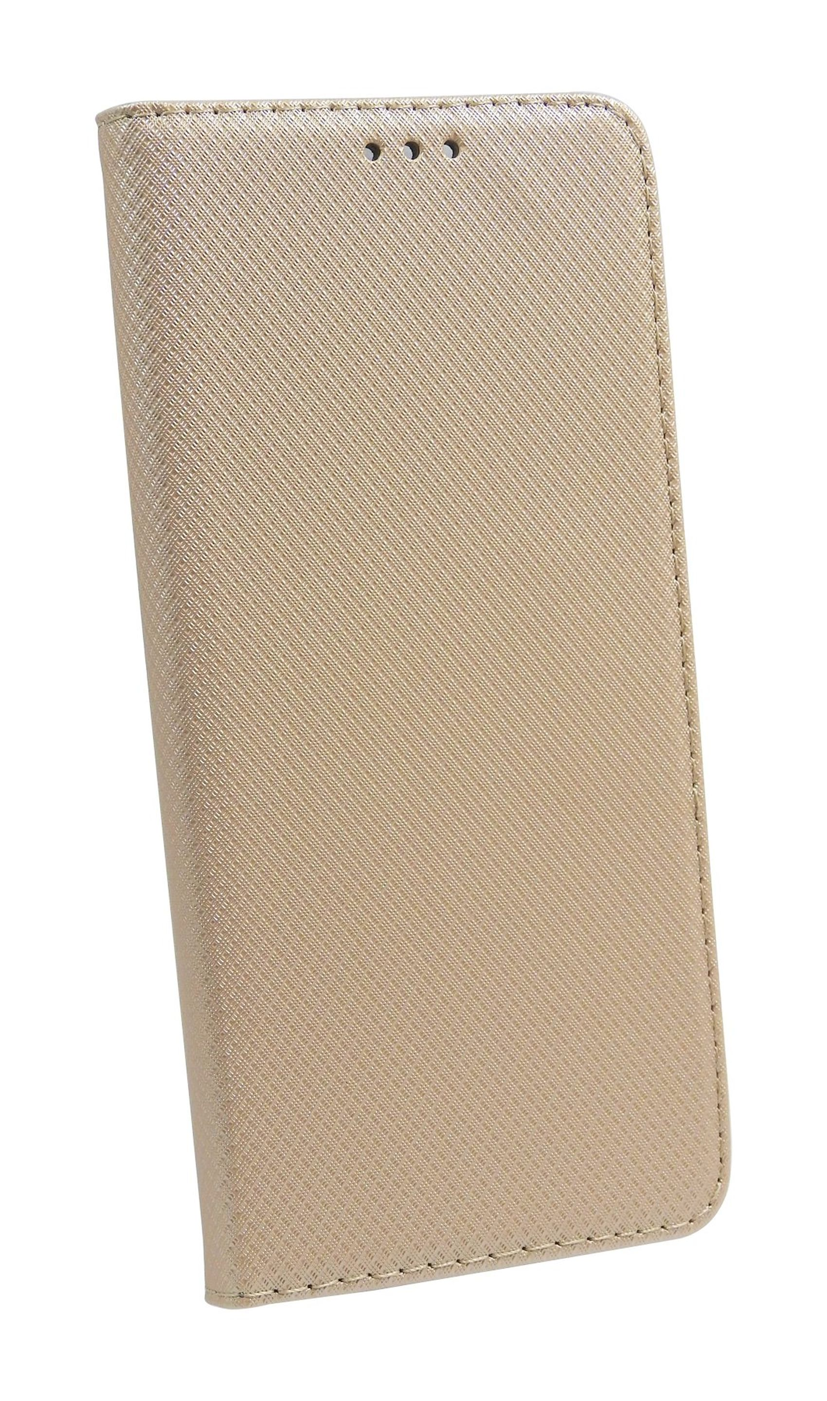 Bookcover, Gold Hülle A12, Smart Case, Samsung, COFI Galaxy