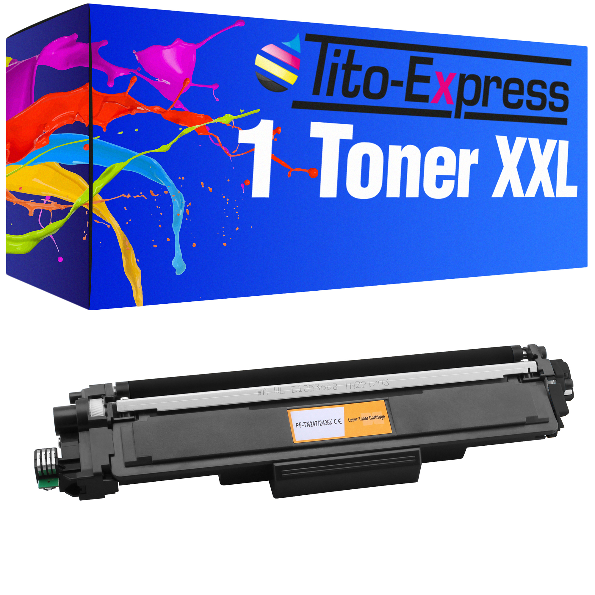 TITO-EXPRESS PLATINUMSERIE 1 Toner ersetzt TN-247 black TN-247) Brother (TN-243 Toner TN-243