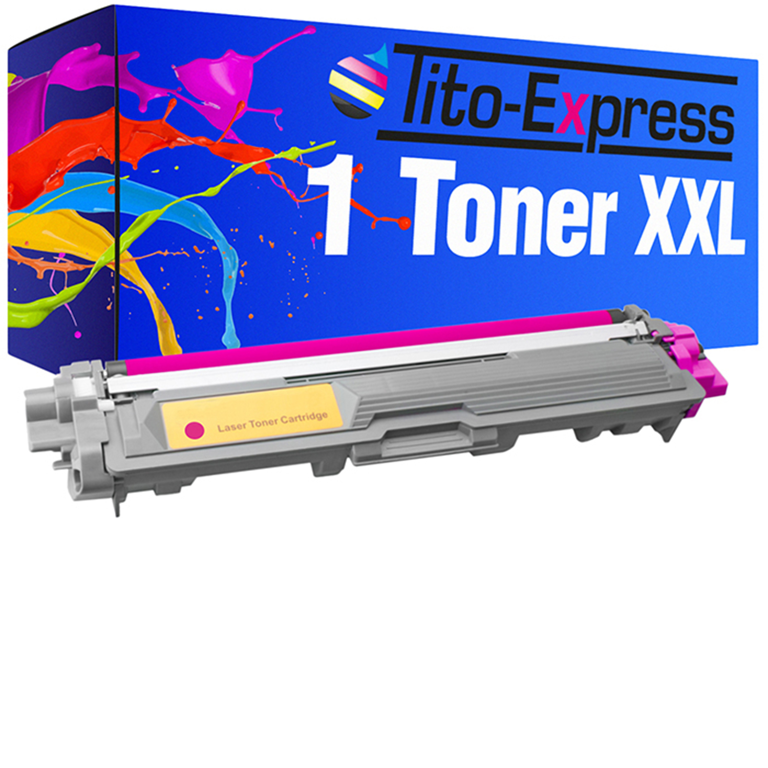 Toner TITO-EXPRESS Toner magenta PLATINUMSERIE ersetzt (TN246) 1 TN-246 Brother
