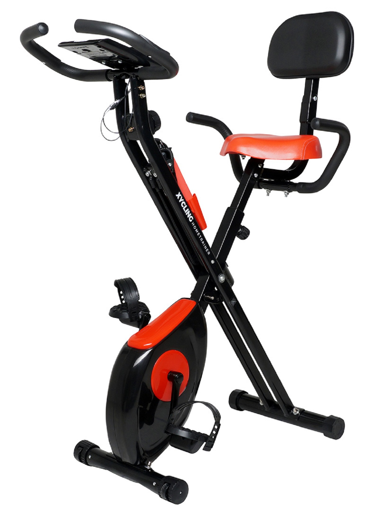 Indoor Xycling schwarz XBike MX100 MIWEBA Fitnessfahrrad, Fahrradtrainer, rot Cycle, SPORTS Speedbike Heimtrainer