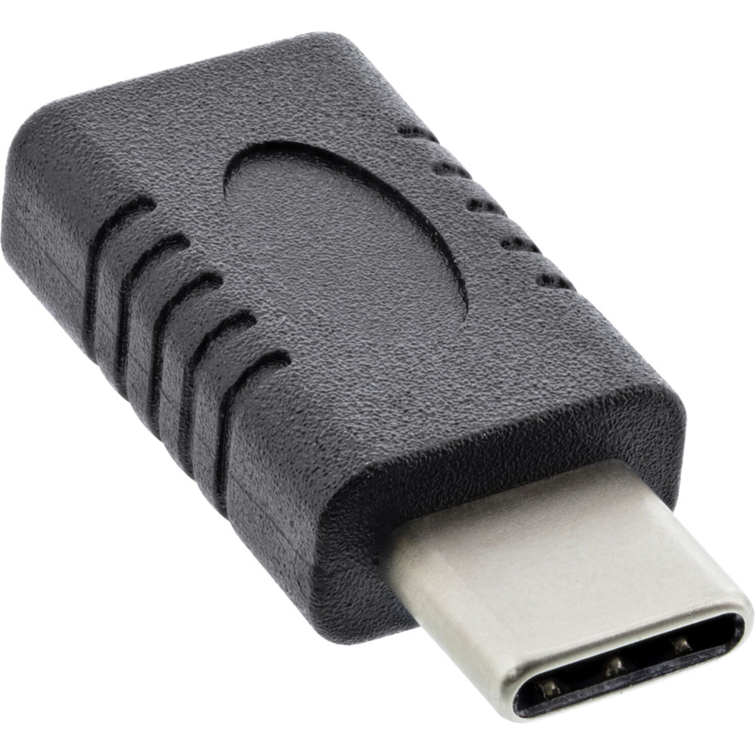 / USB Adapter, 3.2 Adapter Gen.2 USB USB InLine® Stecker 3.2 schwarz Buchse / INLINE Adapter, USB-C