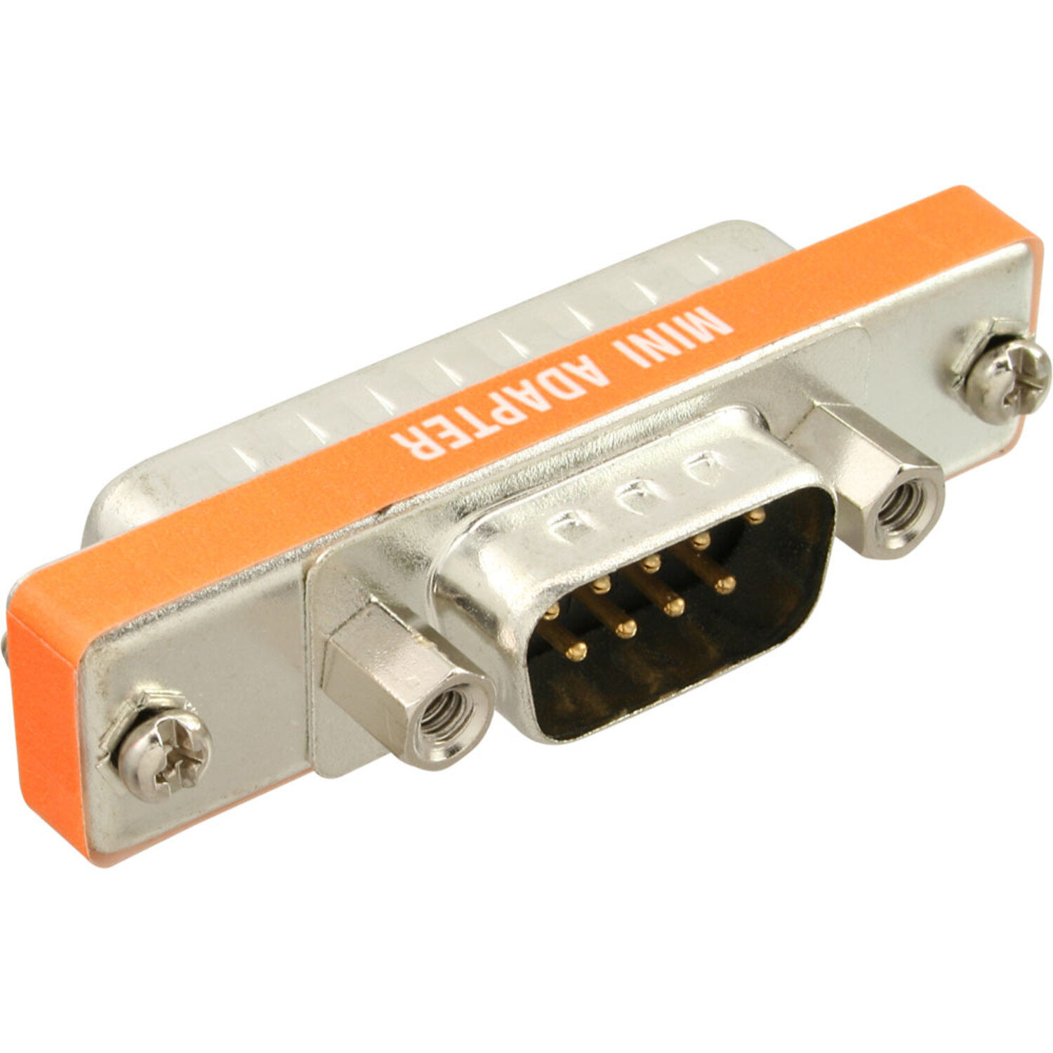 INLINE InLine® AT-Adapter, 9pol 25pol Stecker, Stecker D D kurz / mehrfarbig Gender (9/15/25polig/RJ45), Changer / Sub Datenadapter an Sub