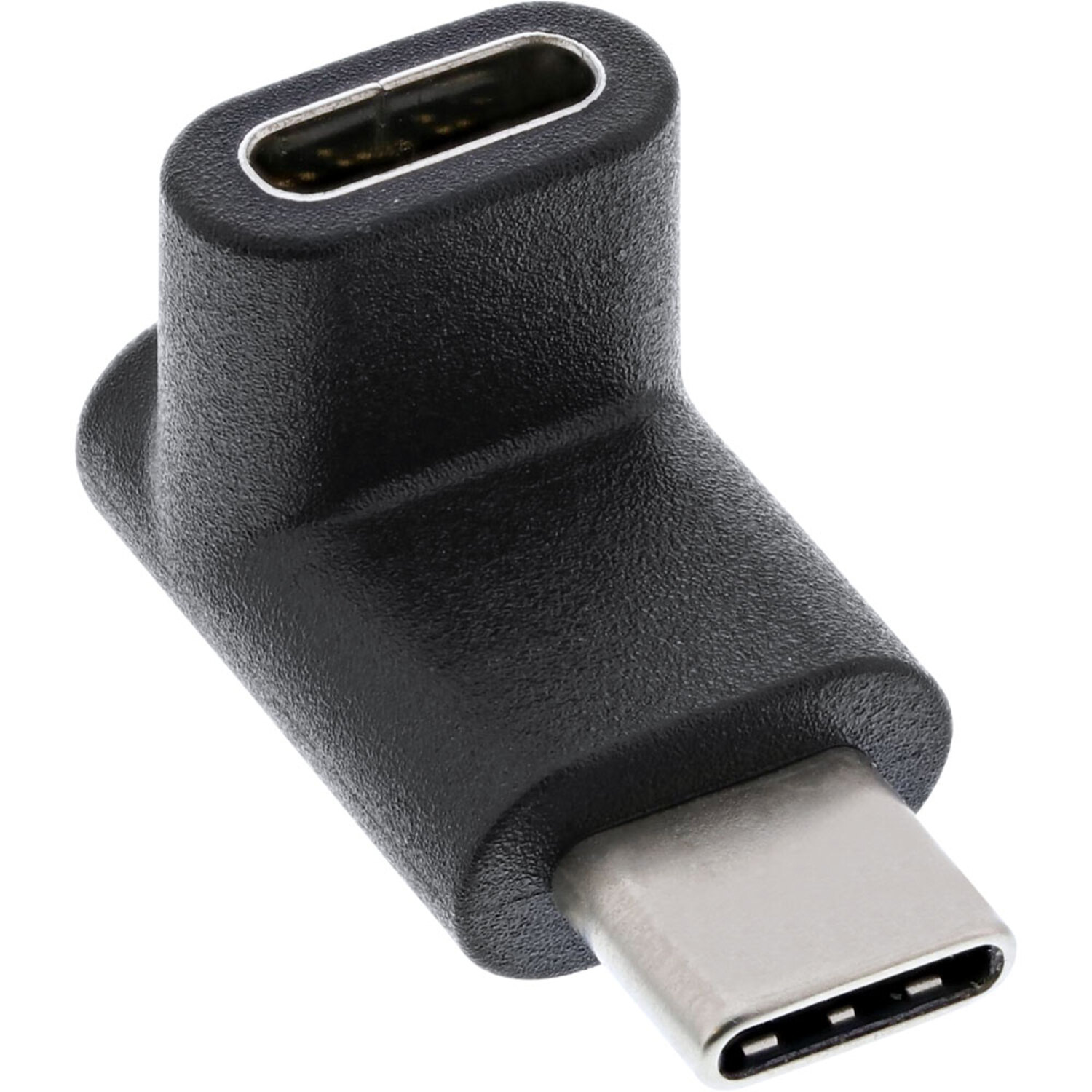 USB-C USB USB InLine® C USB Adapter, oben/unten INLINE 3.2 Buchse, Stecker an / 3.2 Adapter, schwarz