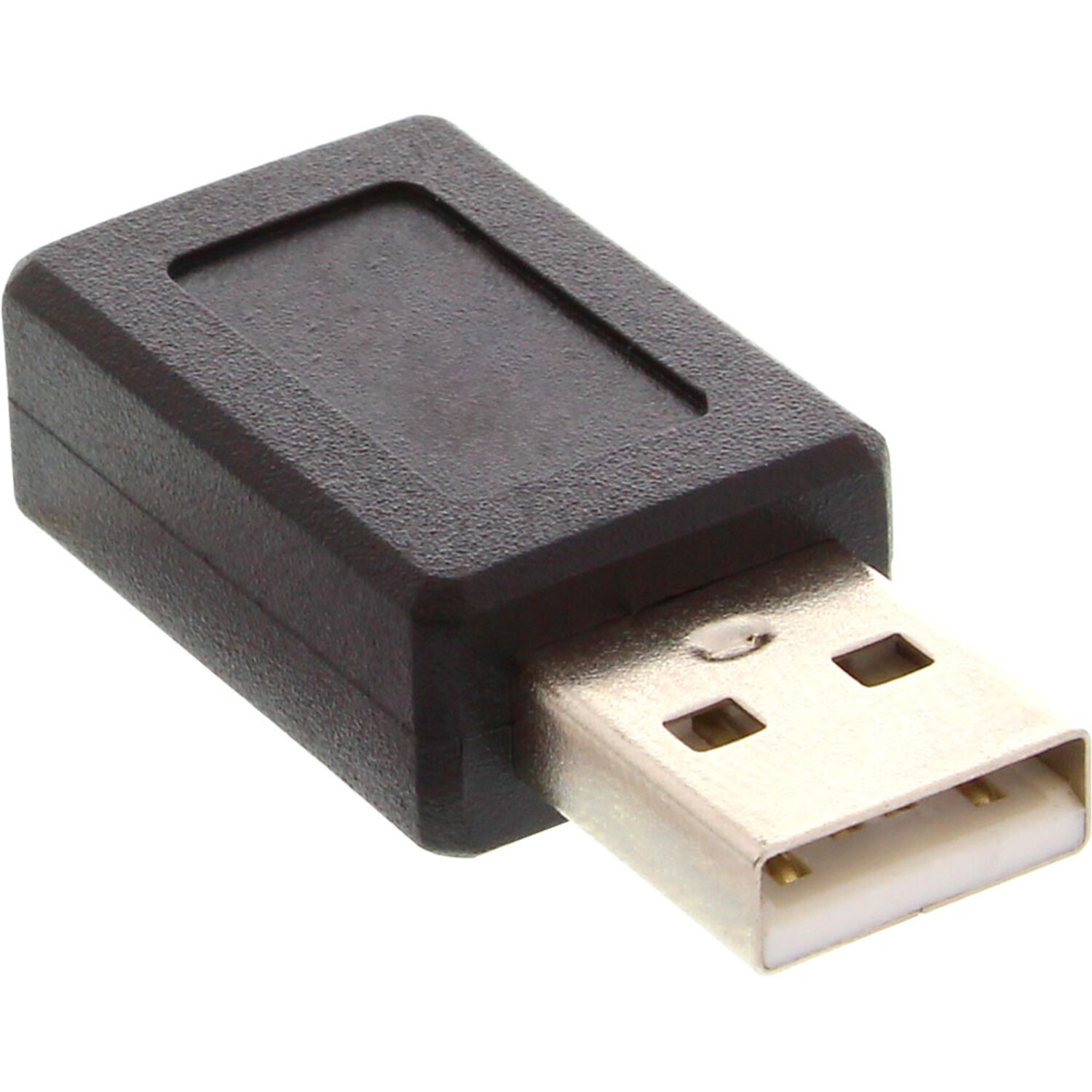 INLINE InLine® USB 2.0 Adapter, Stecker / Mini-5pol 2.0 A USB USB Adapter, Buchse auf Adapter schwarz