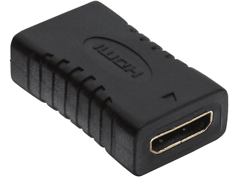 INLINE InLine® HDMI Adapter, Mini C Buchse / Buchse, vergoldete