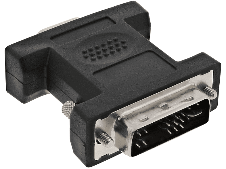 VGA DVI auf INLINE 15pol / (VGA) DVI-A HD Analog Buchse DVI Stecker Adapter, 12+5 zu DFP InLine® /