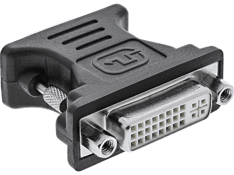 DFP Stecker Adapter, zu HD 24+5 Buchse DVI auf / 15pol DVI (VGA) VGA / InLine® Analog INLINE DVI-A