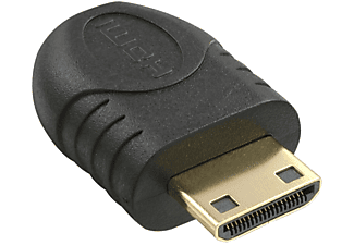 INLINE InLine HDMI Adapter Steckadapter Mini HDMI C Stecker auf Micro HDMI D Buchse, vergoldete Kontakte