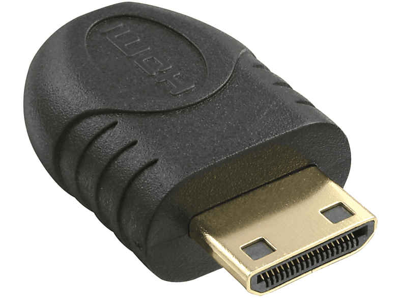 Buchse, HDMI Micro HDMI C zu / Adapter, Mini mini vergoldete DVI INLINE Stecker InLine® auf D / / HDMI HDMI